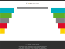 Tablet Screenshot of drivequebec.com